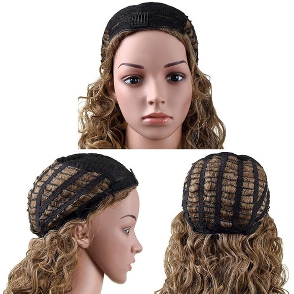 22” Long Curly Wavy Full Head Wig - Picture 6 of 6